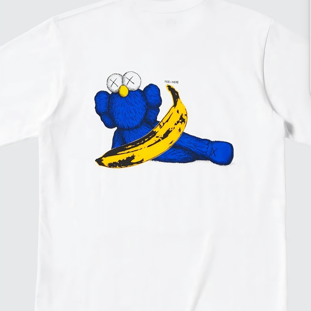 Kaws+Warhol Tee